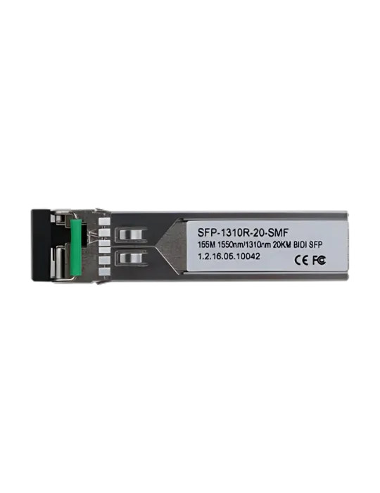DAHUA SFP-1310R-20-SMF: Transmisión Monomodo Eficiente