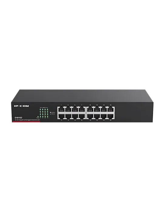 IP-COM G1016D: Switch Ethernet Sólido y Eficiente