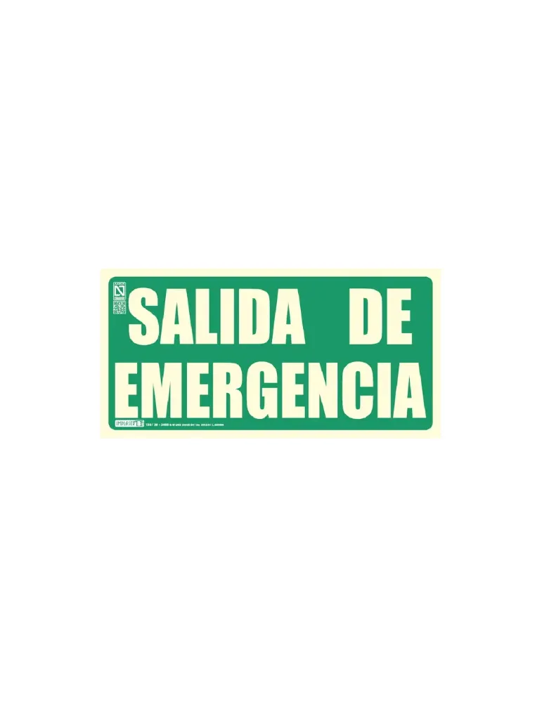 MCi EV273N: Señal de Emergencia 29,7x15cm Eficaz