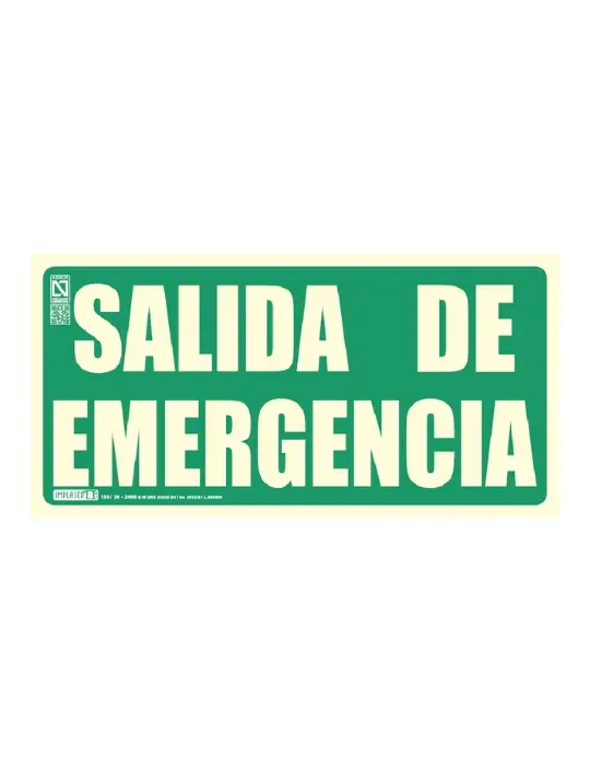 MCi EV273N: Señal de Emergencia 29,7x15cm Eficaz