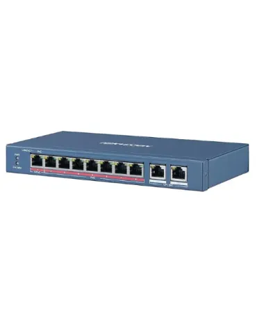 Switch PoE HIKVISION DS-3E0310HP-E: Solución de Red Eficiente para Profesionales