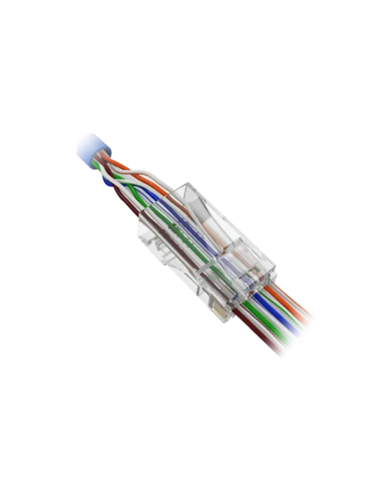 Conector RJ45 MCi para Crimpar: Instalación Eficiente