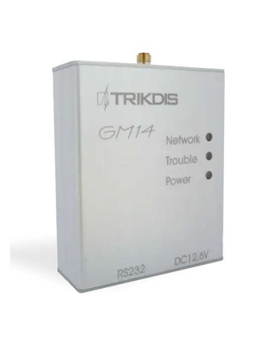 TRIKDIS RX-GM14: Receptor SMS Encriptado para Seguridad