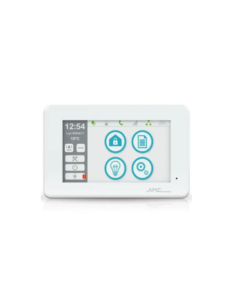 AMC UNIKA: Pantalla 5'' TFT para Seguridad y Conectividad