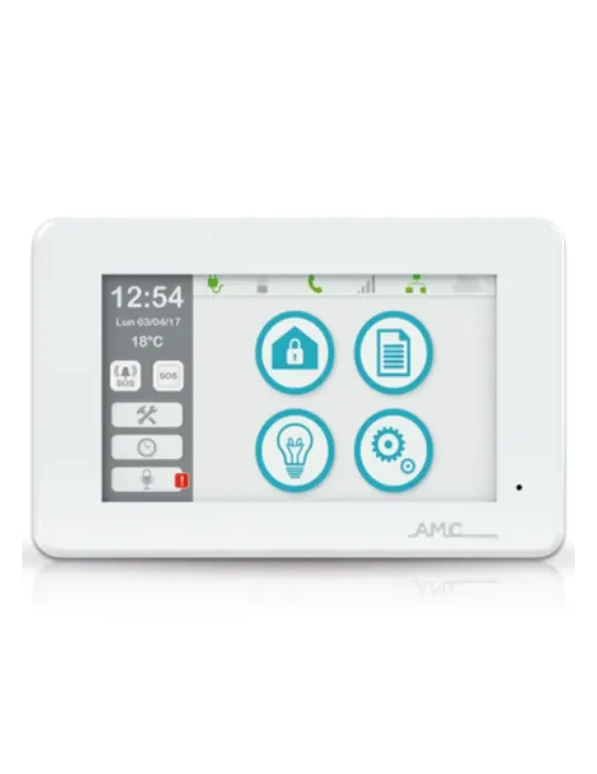 AMC UNIKA: Pantalla 5'' TFT para Seguridad y Conectividad