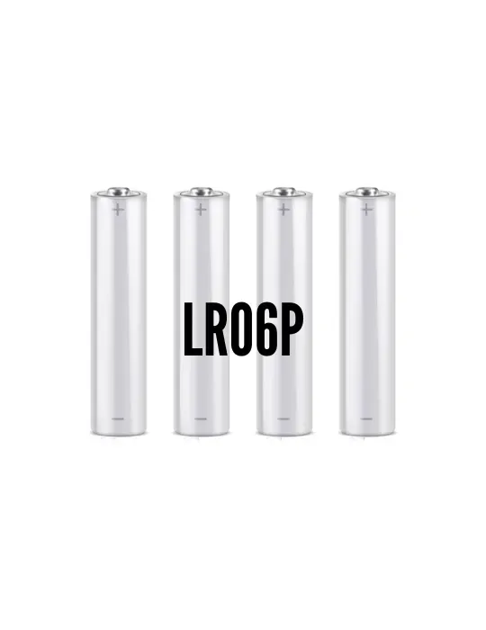 Pilas Alcalinas AA MCi BATT-LR06P para Detectores de Seguridad