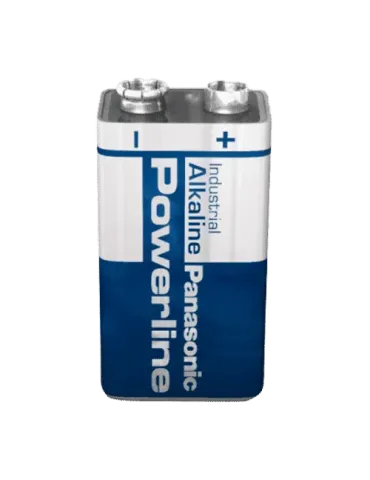Pila Alcalina BATT-6LR61 de MCi, 9V para Instalaciones Seguras