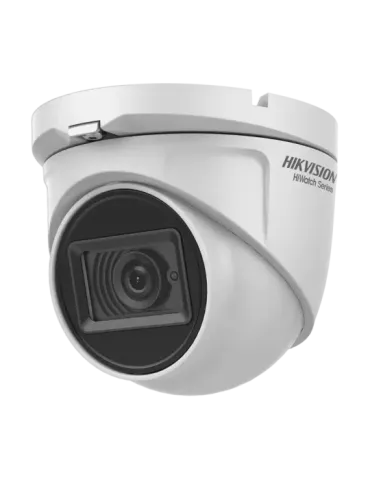 HIKVISION Hiwatch HWT-T120-MS: Cámara Turret HD para Seguridad Exterior