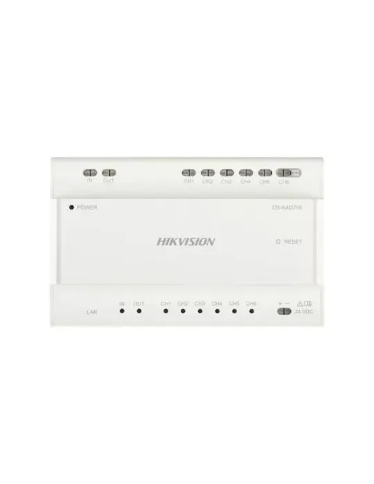 HIKVISION DS-KAD706-S: Distribuidor de vídeo/audio eficiente