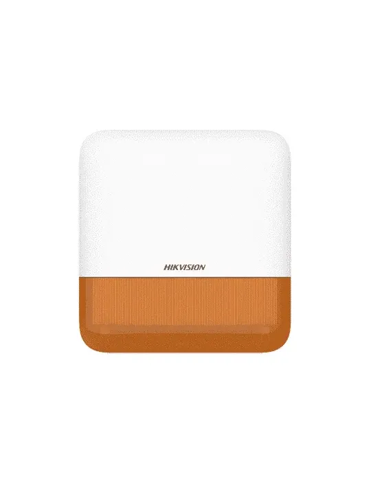 HIKVISION DS-PS1-E-WE: Sirena Exterior con 110dB de Potencia