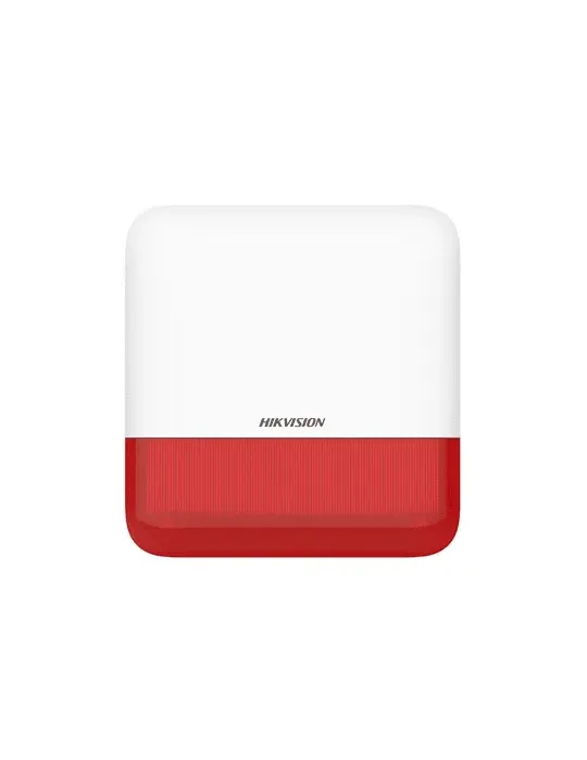 HIKVISION DS-PS1-E-WE: Sirena Exterior de Alta Potencia