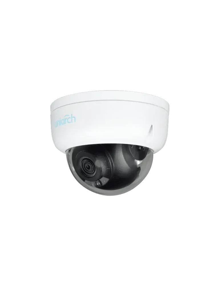 Cámara Domo IP UNIARCH UV-IPC-D124-PF40 de 4MP para Seguridad