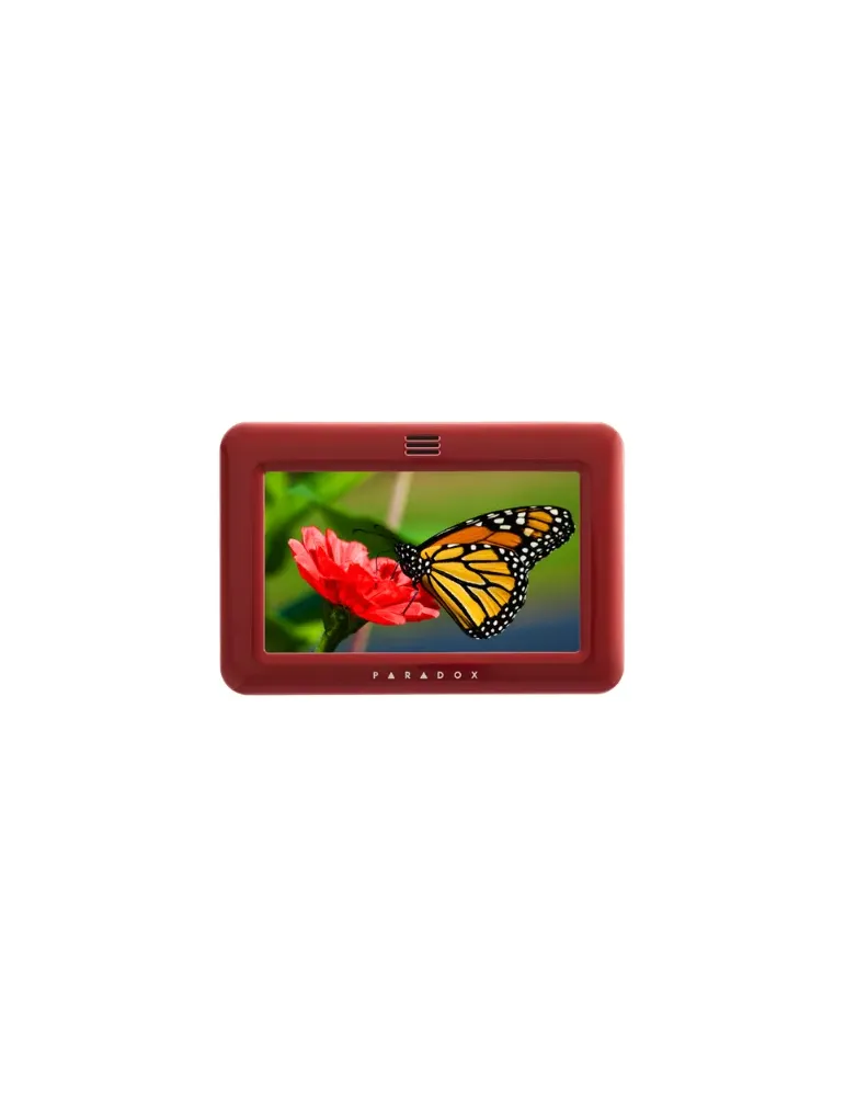 Marco para teclado TM50 rojo Paradox | Solución avanzada