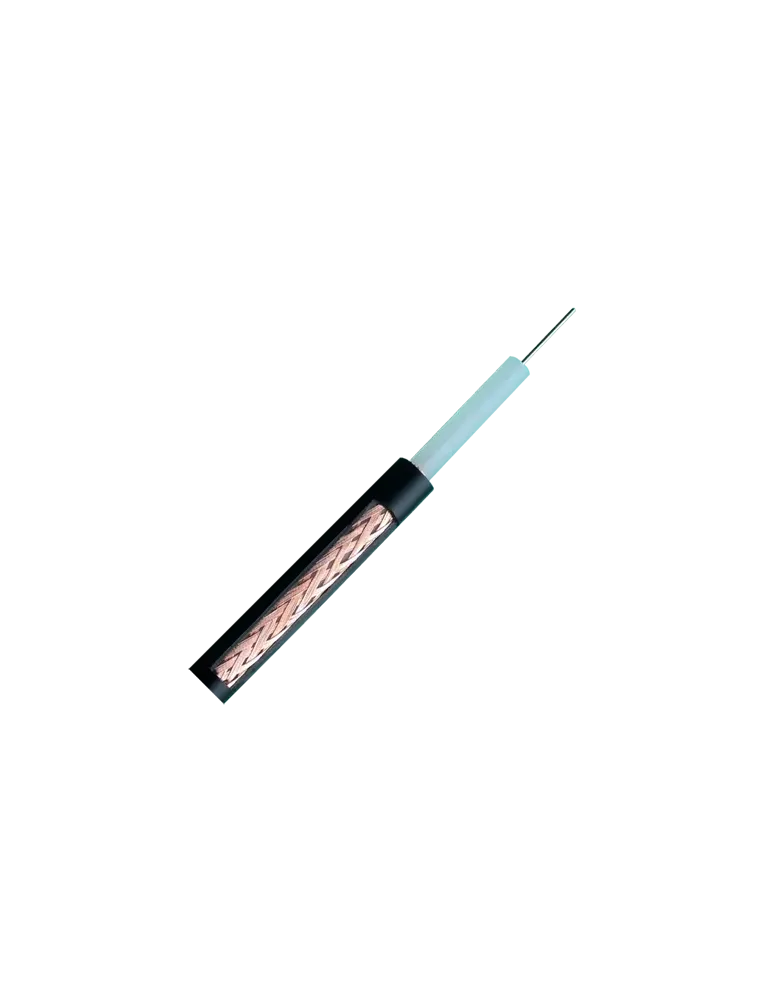 Cable Coaxial RG59 300m para Instalaciones de Vídeo