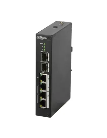 DAHUA PFS3206-4P-120: Switch PoE para Instalaciones de Seguridad