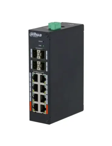 DAHUA HS4412-8ET-96: Switch de Red Avanzado para Sistemas de Seguridad