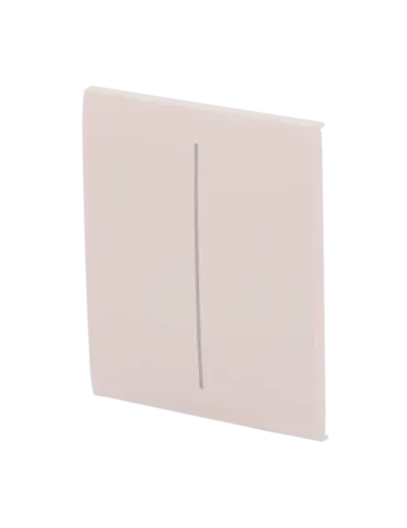Panel Táctil Central de Luz Doble con Retroiluminación LED - Color Marfil