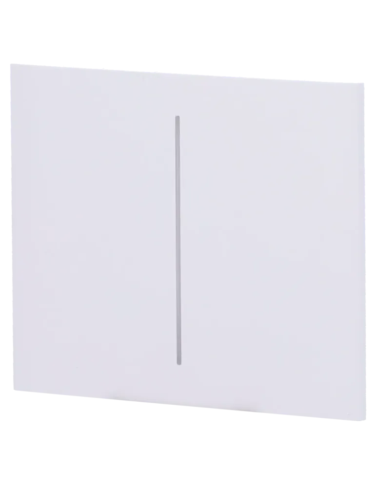 Panel Táctil LED para Interruptor de Luz Doble Vertical AJAX - Atrapa