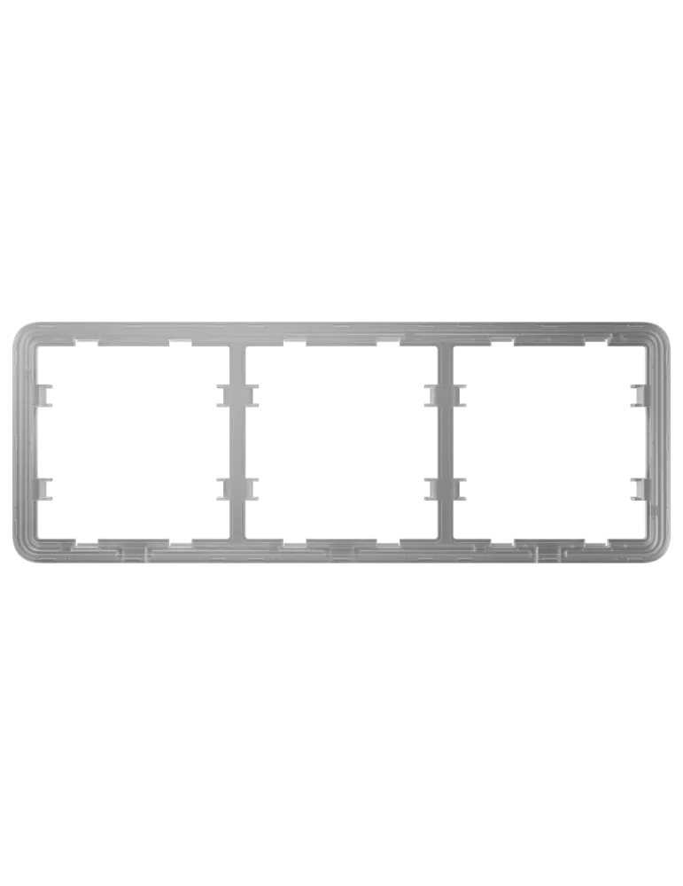 Descubre AJAX AJ-FRAME-3: El Marco Perfecto para Tres Interruptores