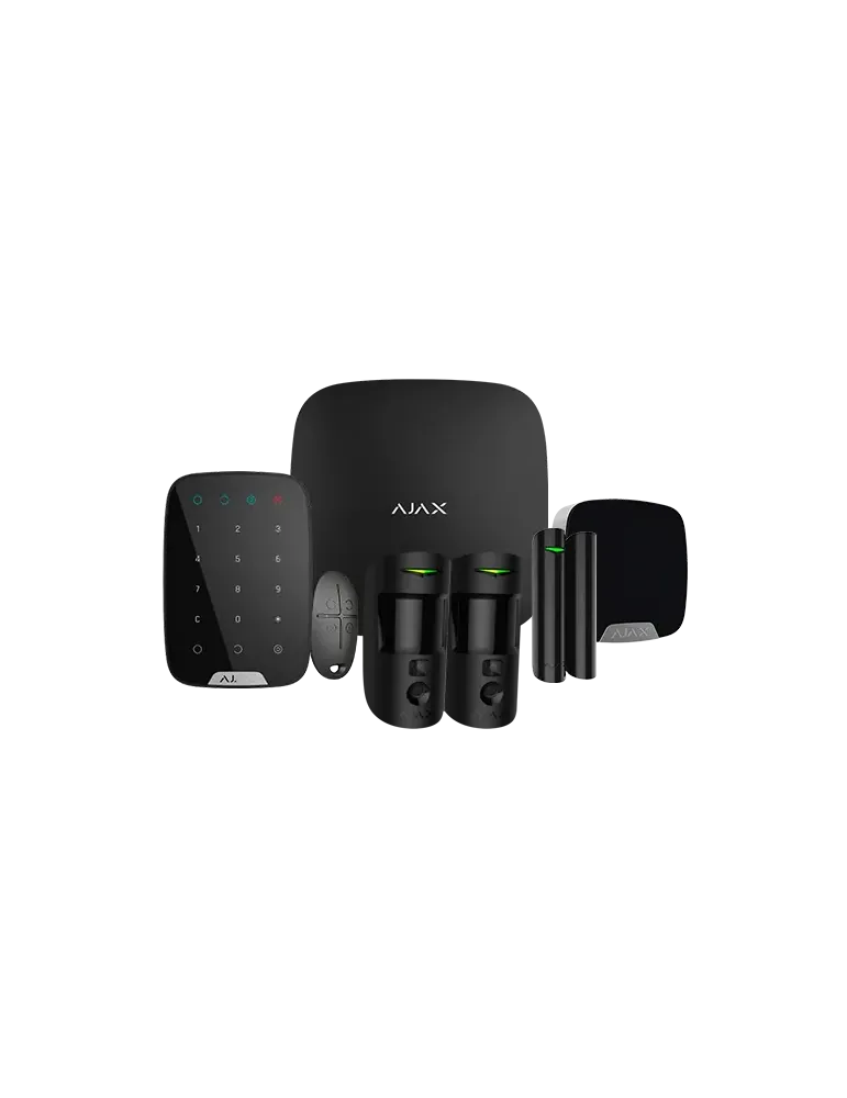 Ajax: Sistema de Alarma Profesional Inalámbrico - AJ-HUB2KIT4G-DP-PHO