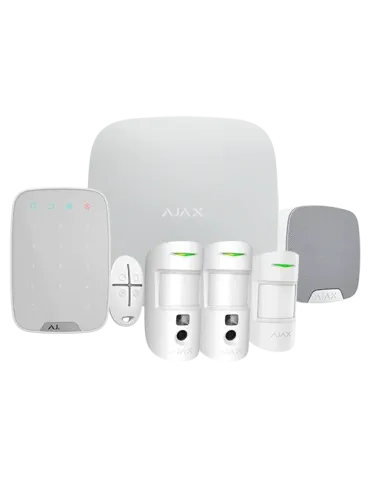Kit de Alarma Profesional AJAX: Seguridad Inalámbrica Avanzada