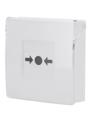 Botón Inalámbrico AJ-MANUALCALLPOINT-WHITE para Alarma de Incendio