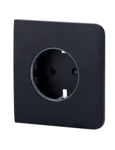 Cubierta Lateral Inteligente AJAX para Enchufe Tipo F - Control Táctil LED Retroiluminado