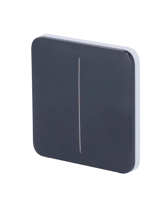 Compra Ahora el Panel Táctil LED Grafito para Interruptor de Luz Dobl