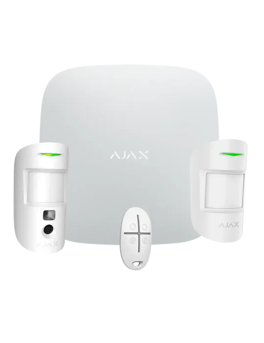 Kit de alarma profesional AJAX: Seguridad con Comunicación Ethernet y