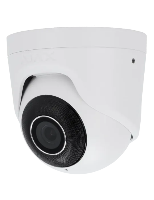 Cámara Turret IP AJAX 8MP Blanco con IA - Descubre la mejor vigilanci