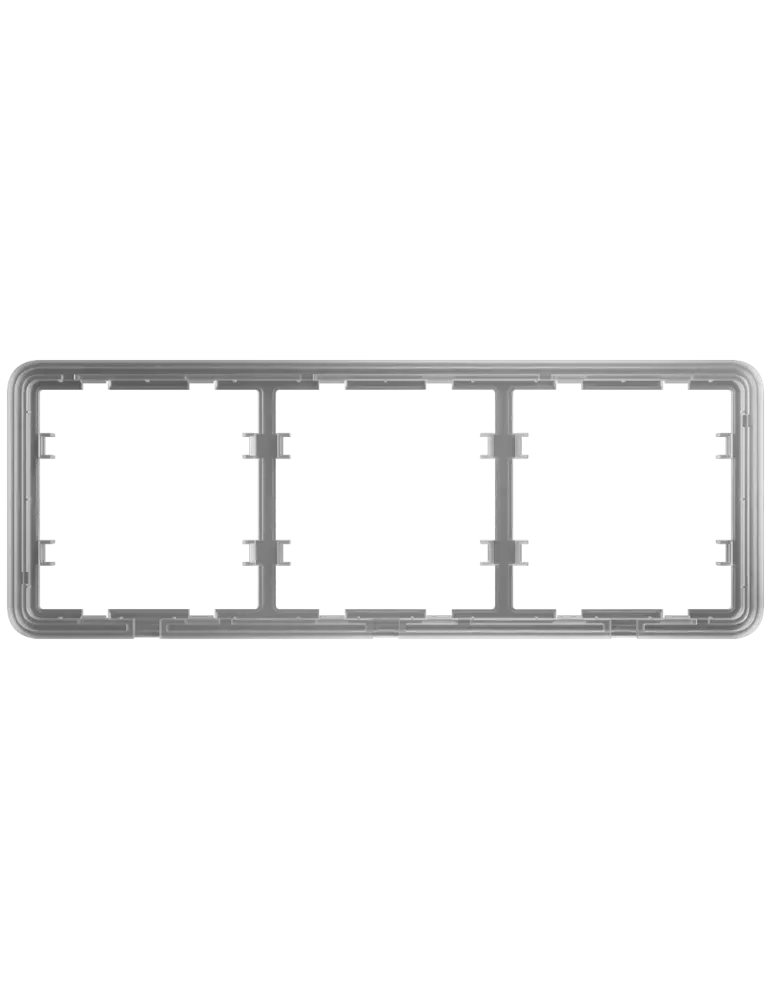 Descubre AJAX AJ-FRAME-3: El Marco Perfecto para Tres Interruptores