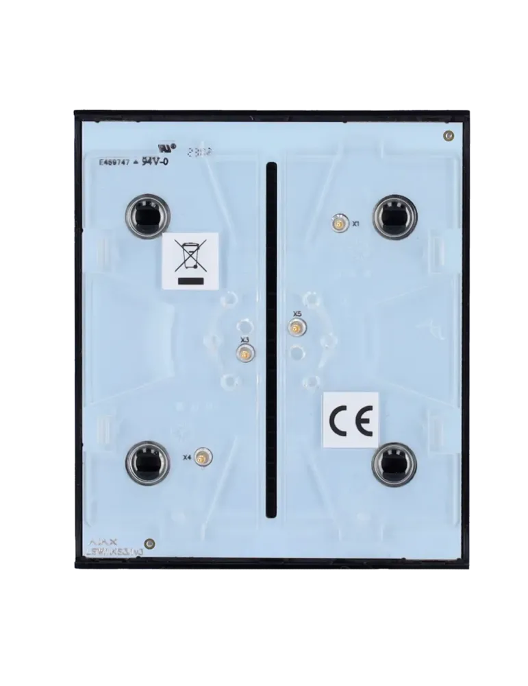 Comodidad y Estilo: Panel Táctil Central para Interruptor de Luz AJAX
