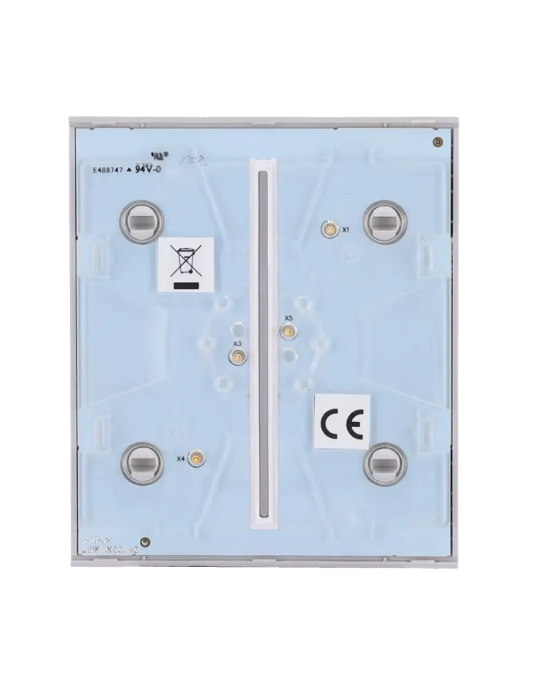 Compra el Panel Táctil AJAX para Interruptor de Luz Doble - Envío Gra