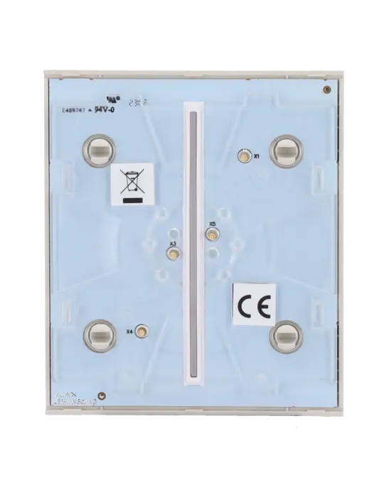 Compra el Panel Táctil LED AJAX en Color Ostra | AJ-CENTERBUTTON-2G-O