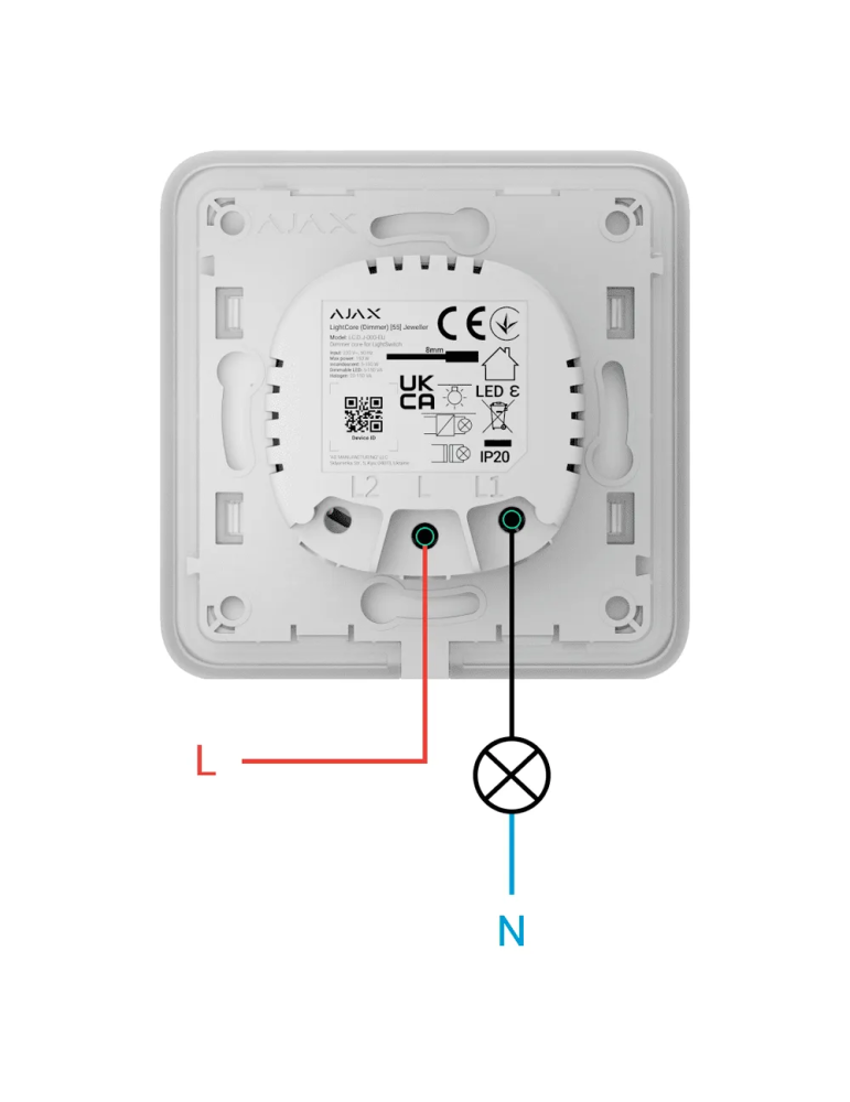Compra el AJAX Interruptor de Luz Inteligente - Control con un Gesto