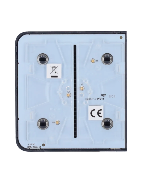 Interruptor táctil lateral AJAX con retroiluminación LED - Mejora tu