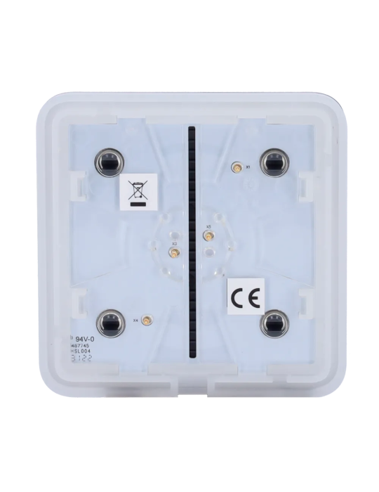 Panel Táctil LED para Interruptor de Luz AJAX - Funcionamiento Sin Co
