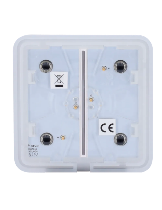 Compra Ahora el Panel Táctil LED Grafito para Interruptor de Luz Dobl