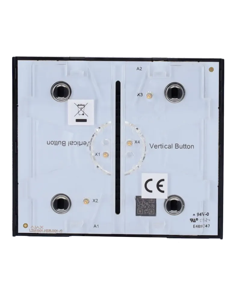 Compra AJAX AJ-CENTERBUTTON-1G2W-B-VERT: Interruptor de Luz Táctil Ce