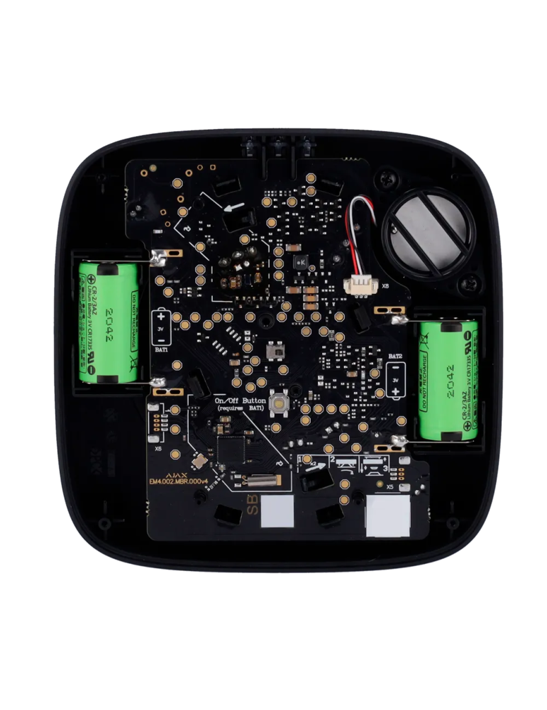 Ajax Detector de Humo y Sensor de Temperatura - Monitoreo Avanzado de