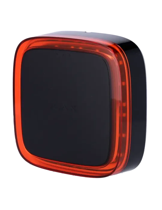 Ajax EN54 FireProtect VAD Negro | Flash DAV Alarma Visual Incendios