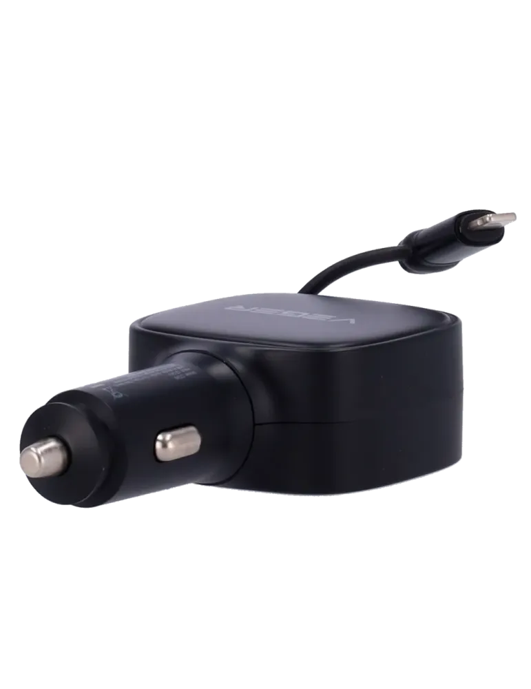 VEGER - Mechero coche - Potencia 84W - Carga rápida PD 30W, QC 18W, PP