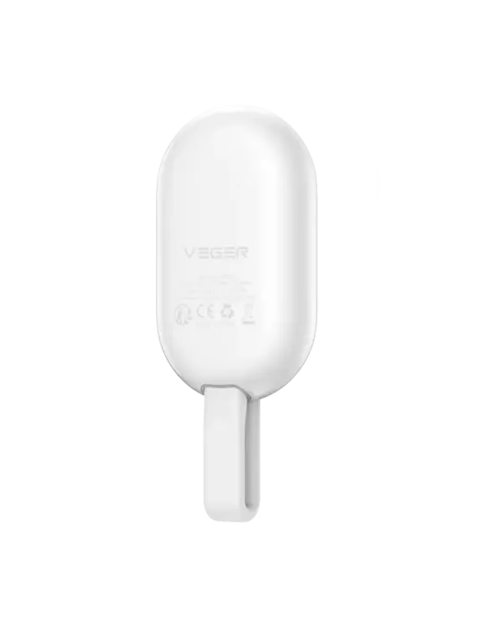 VEGER Power bank inalámbrica con LEDs - Capacidad 1200mAh - Entrada US