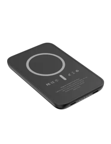 VEGER Power bank magnética inalámbrica - Capacidad 5000mAh - Entradas