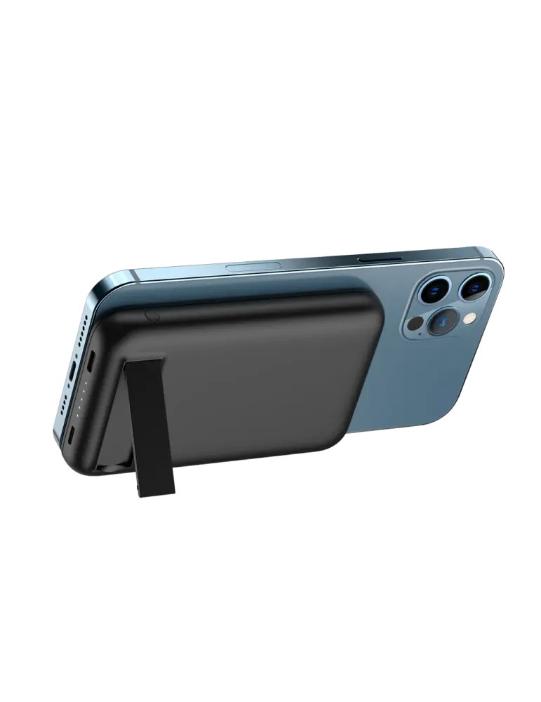 VEGER Power bank magnética inalámbrica - Capacidad 5000mAh - Entradas