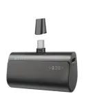 VEGER Mini Power bank con LEDs carga - Capacidad 5000mAh - Entrada USB