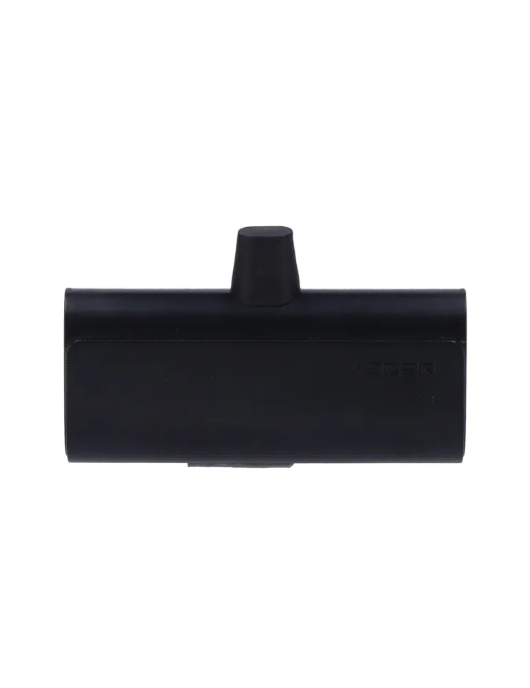 VEGER Mini Power bank con LEDs carga - Capacidad 5000mAh - Entrada USB