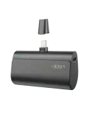 VEGER Mini Power bank con LEDs carga - Capacidad 5000mAh - Entrada USB