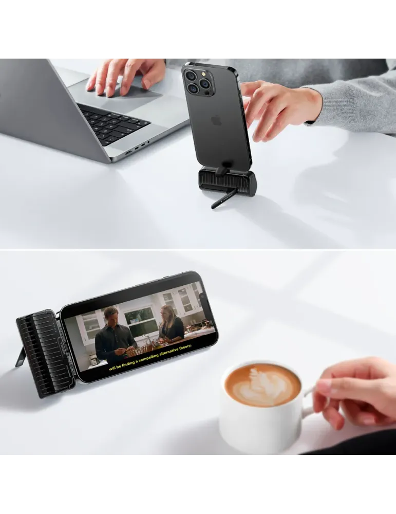 VEGER Mini Power bank con LEDs carga - Capacidad 5000mAh - Entrada USB