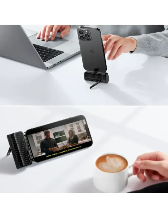 VEGER Mini Power bank con LEDs carga - Capacidad 5000mAh - Entrada USB